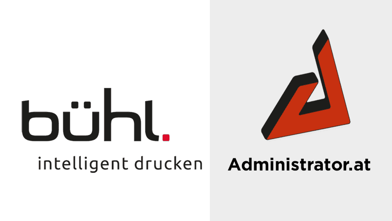 Bühl old logo and Administrator logo