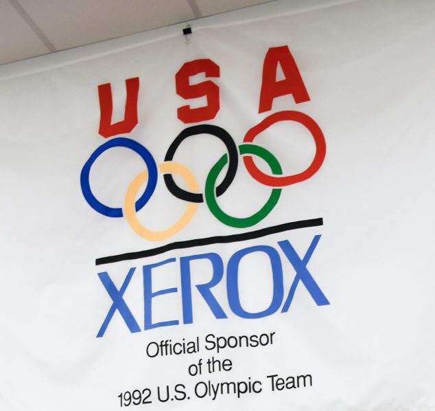 USA xerox official sponsor 1992